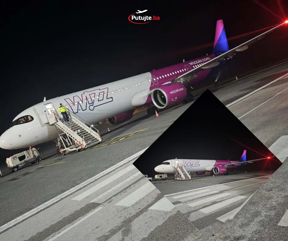 Bazni avion na aerodromu Tuzla
