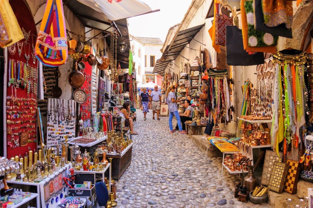 Bazar - Stari grad Mostar