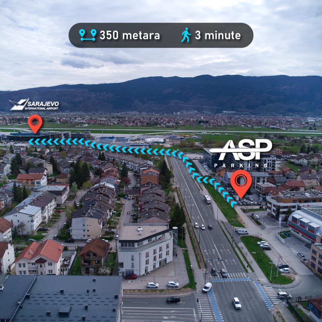 ASP Parking Najblizi parking kod aerodroma sarajevo