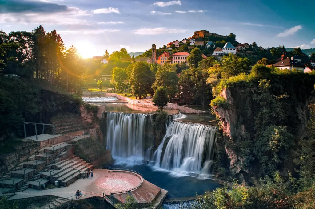 Plivski vodopad Jajce